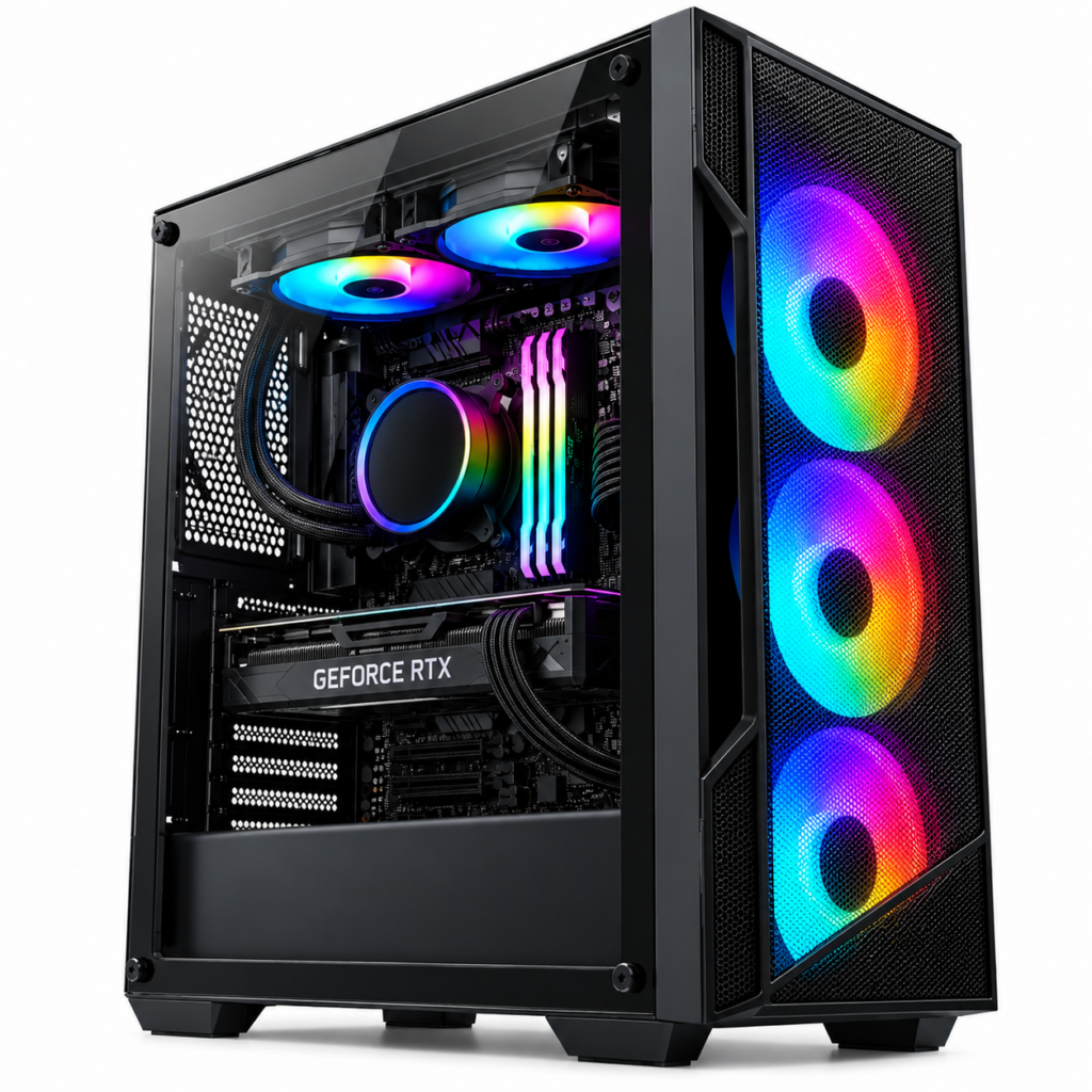 LightningX 07 Pre-Built PC (Ryzen 5 9600x/ 16GB DDR5 RAM/1TB SSD/RTX 5050)