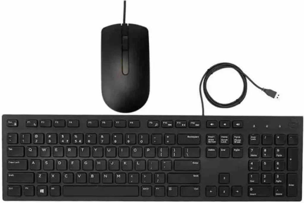 Dell Wired Keyboard and Mouse km300c